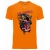 KOSZULKA T-shirt " NIE DZISIAJ" - męska fluo  pomarańczowa